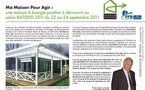 Ma Maison pour Agir n°2 à Massy du 22 au 24 septembre 2011